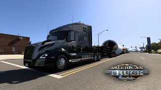 🔴 С модами American Truck Simulator Convoy #7