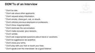 Unit 4 Interview Skills and Giving Presentation 