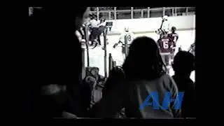 AHL Dec. 7, 1990 Brent Grieve,CD v Marc Potvin,ADI Capital District Islanders Adirondack Red Wings