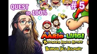 Quest to 100% ((Mario & Luigi: Bowser's Inside Story)) We Now Know How Bowser Grows - Part 5