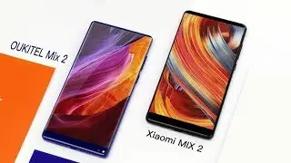 OUKITEL MIX 2 vs XIAOMI MIX 2 DESIGN