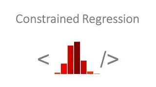 Constrained Regression