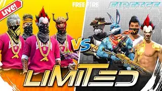 🔴[Live] 🤩PLAY WITH ME UNLIMITED 4VS4 CUSTOM ROOMS!!!🔥#fflive #freefire #shortslive #fireice04