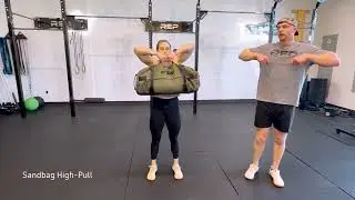 How To Do a Sandbag High Pull