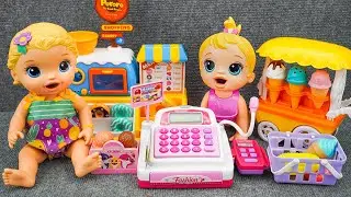 2 Hour Ultimate Play-Doh Ice Cream Shop and Pink Cashier Playset ASMR | Review Toys