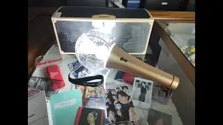 Ateez Lightstick ver.2 Unboxing and review
