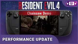 Resident Evil 4 Demo - Steam Deck Performance Update -  Steam OS