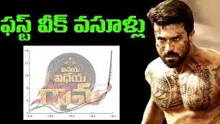 Vinaya Vidheya Rama First Week Box Office Collection | Ram Charan Kiara Advani | YOYO Cine Talkies
