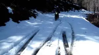 Dual sport in snow...