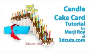 Candle Cake Card Tutorial