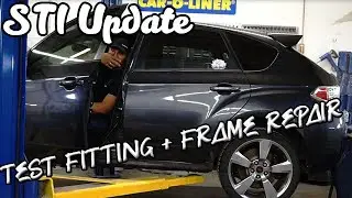 STI Update - Testing Wheel Fitment & Frame Repair