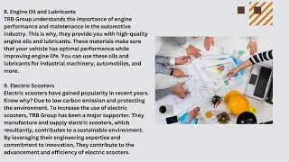 Which Industry Verticals Does TRB Group Deal In? #trbgroup