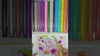 Day 26/30 satisfying colouring videos #trending #youtube #viral #art #craft #satisfying #new #diy 