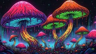 1 Hour Psychedelic Trance 🍄 Deep Psytrance Mushroom Journey
