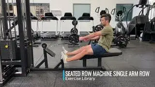Seated Row Machine Single Arm Row