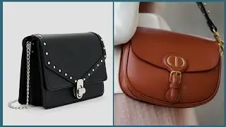 Luxurious and attractive leather handbag ideas #leatherdesigns