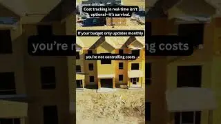 Budget in Real Time or Pay Later #constructioncosts #budgetmanagement #realestatebuild