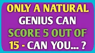 15 Mind-Blowing Riddles 🤯 | Only Genius Can Solve All | Oye Quiz