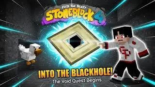 🔴Minecraft FTB StoneBlock 4 | Can I Make the Antimatter Chicken Today?