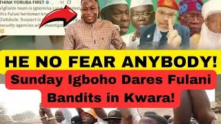 Panic Everywhere! Sunday Igboho Storms Kwara, Sends Strong Message to Fulani Bandits!