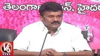 Minister Talasani Srinivas Yadav Fires On Congress For Criticism On TRS Schemes | V6 News