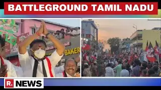 Tamil Nadu: Dy CM OPS Kickstarts Election Campaign Trail, Holds Massive Roadshow In Tiruvottiyur