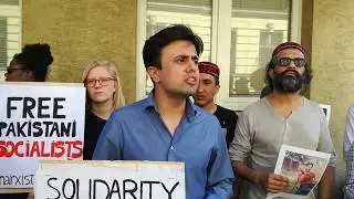 PTM (Pashtun Tahafuz Movement) protest in Vienna