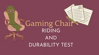 Ultimate Gaming Chair Ride And Durability Challenge!