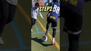 football skill tutorial ⭐️#football #footballskills #soccer #skills #tutorial