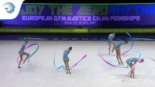 Spain - 2019 Rhythmic Gymnastics European Championships, junior 5 ribbons final