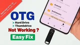 Redmi Note 14 Pro OTG Not Working? Fix Type-C Pendrive & OTG Adapter Issues on HyperOS!