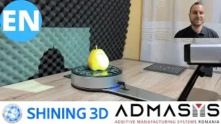 Shining 3D EinScan SP | Распаковка | Первый контакт, настройка и быстрый тест