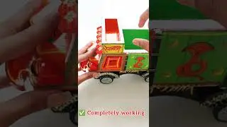 Miniature Hand painted Indian Truck | Wooden Toy Truck | Collectible