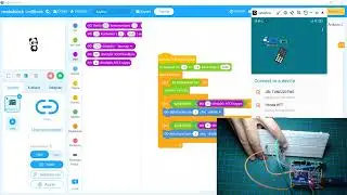 Arduino with mBlock 5 - Turning on 20 Bluetooth LEDs