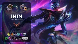 Jhin Support vs Yuumi - BR Grandmaster Patch 12.23