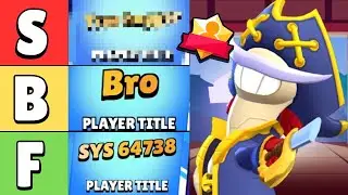 Top 10 BEST Mastery Titles in Brawl Stars!