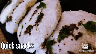 Instant Bread Idli | Quick snack | lockdown snacks | breakfast recipe| bread snack |vegetarian snack