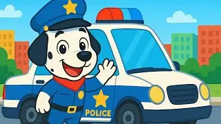 &iexcl;HOY!  Perrito Polic&iacute;a 🐶👮 Aventuras Musicales en la Ciudad para Ni&ntilde;os
