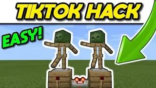 HOW TO BUILD A DANCING ARMOUR STAND  || MINECRAFT TICK TOK HACK
