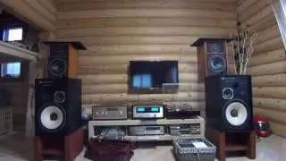 JBL 4312B и Marantz Model 250M