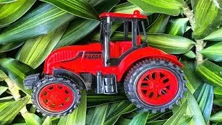 WOW..! Toys On The Tree - finding large of toys, collecting Tractor, Dump Truck, Rolls Roy, Jeep