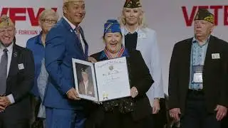2024 Gold Medal of Merit - VFW Auxiliary President Carla Martinez