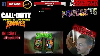 🔴PODCAST | IW Zombies SUPER EASTER EGG & DLC 4 SECRETS! Leaks from Lee Ross!!