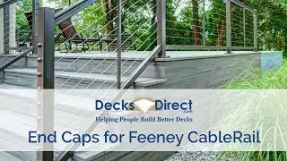 End Caps for Feeney CableRail
