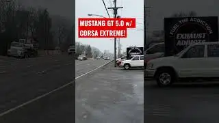 Ford Mustang GT 5.0L V8 w/ CORSA EXTREME CAT-BACK!