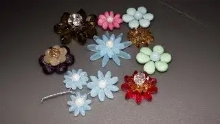 How to Make Flowers with Teardrop Beads - ArtySan Crafts