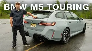 BMW M5 Touring, бoмбa тачка. Первый обзор на русском