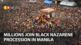 Millions Join Black Nazarene Procession in Manila || SW NEWS || 946