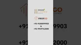 Brigade Gateway, Neopolis, Hyderabad, Contact: +91-9100099903 & +91-9949762000 #propgo