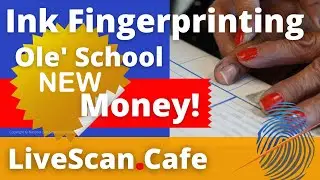 Ink Fingerprinting Business: Ole School, New Money  | Cup 71